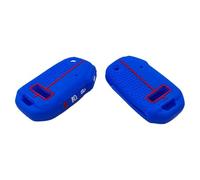 SAIQIAFC For KIA's Standard Freddy K5 Yipao Kx5 For Smart Car K3 Folding 4-key Honeycomb Pattern Silicone Key Cover Hollow-C