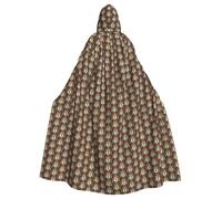 SAISAIXU Cute Little Butterfly Hooded Cape. Unisex, Festive And Fun Cape For Themed Parties, Halloween And Special Occasions, One Size Fits All.