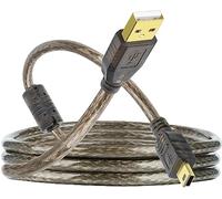 SAISN Mini USB Cable PS3 Controller Charger Cable USB 2.0 Type A to Mini B 5-Pin Charging Cable Lead USB Mini Data Wire Cord for GoPro Hero 3+, Hero HD, MP3/4 Players, Dash Cam, PDAs, 2M