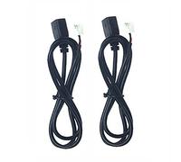 Saiyana 2pcs 4Pin+6Pin USB Connector for Car Radio Stereo - 1M USB Cable Adapter