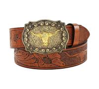 Saiyana Belt Buckle Belt Cowboy Belts For Men Western With Big Buckle Jeans Belt Vintage Western Belt Leather Belt Cowboy Belts For Men Western With Big Buckle