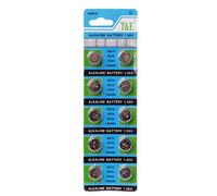 Saiyana Coin Batteries,10Pcs/set AG13 Button Cell Battery A76 LR44 357A S76E G13 1.55V Alkaline Button Batteries