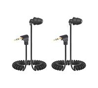 Saiyana Earphones,In Ear Single Earbud Colied Headset 3.5mm Headphone Single Side Earphone Noise-cancellation Ear Bud for One Ear