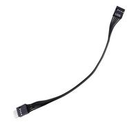 Saiyana Flexible 9-Pin USB2.0 Cord Converter USB 9-pin Internal Male To Female Connector Adapter (20cm/30cm/50cm) Motherboard USB Cable