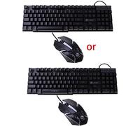 Saiyana Keyboard and Mouse Set,Gaming Keyboard and Mouse Combo Set LED Light Backlight for Computer PC