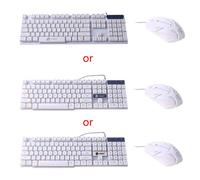 Saiyana Keyboard and Mouse Set,Gaming Keyboard and Mouse Combo Set LED Light Backlight for Computer PC