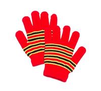 Saiyana Kids Warm Stretchable Mittens Winter Sports Striped Pattern Full Finger Gloves Sports Gloves For Cold Weather Cycling Kids Knit Gloves Ages 5-10 Kids Knit Gloves Striped Kids Knit Gloves Bulk