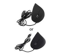 Saiyana Mouse,Left Hand Vertical Mouse Ergonomic Gaming Mouse 800 1200 1600 DPI USB Optical Wrist Healthy Mice Mouse For PC Comp