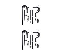 Saiyana Pet Supplies,Canister Filters Intake Outlet Tube Kit Fish for Tank External Filter Replacement Accessories with Strong Suction Cups
