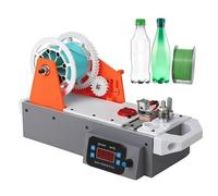 SAIYERUS 3D Printer Filament Maker, Recycled PET Bottle Recycler, Desktop Filament Maker Machine with Bottle Cutter, Temperature & Speed Adjustable, for Families, Small Studios, DIY Makers