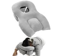 Sajeure Face Down Pillow for Sleeping, Height Adjustable Home Massage Pillow for Bed Stomach Sleeping, Face Down after Eye Surgery for Vitrectomy or Retinal Surgery