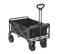 SAJMN Beach trolley Cart Camping Trolley, Camping Trolley, Camp Trailer, Foldable Outdoor Picnic Trolley, Portable Camping Trolley Outdoor Carts(K,B)