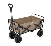 SAJMN Beach trolley Cart Outdoor Camping Cart Camping Foldable Trolley Camping Trailer Portable Trolley Camper Off-road Wheel Outdoor Carts(K)