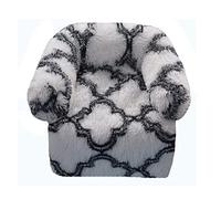SAJMN Dog Bed Pet Bed Mat Sofa Dog Bed Quartet Pad Blanket Lattice Cushion Rug Warm Cat Bed Mat Couches Floor Protector(Black,W100CML110CMxOD115CM)