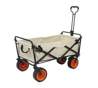 SAJMN Outdoor Trolley Outdoor Camper With Table Board, Picnic Camper, Portable Foldable Field Fishing Storage Cart, Trolley Trailer Trolley(D)
