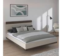 Sajo Bed - Champagne & Atlantic Dark Oak - 5ft King Size