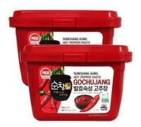 SAJO HAEPYO Korean Hot Pepper Chilli Paste HALAL Gochujang 500g (Pack of 2)