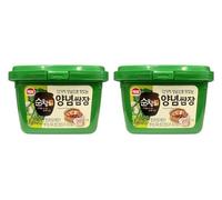 Sajo Haepyo Ssamjang 500g - Traditional Korean Seasoned Soybean Paste, Perfect for Lettuce Wraps, Dipping, and Grilled Meats, BBQ, Pack of 2