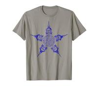 Sak Yant Buddha Yantra Tattoo Wat Buddhist Monk Thailand T-Shirt