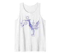 Sak Yant Hong Ku Royal Golden Swan Yantra Tattoo Thailand Tank Top