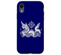 Sak Yant Naga Serpent Yantra Tattoo Love Protection Thailand Case for iPhone XR