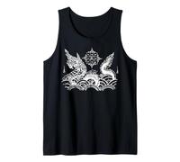 Sak Yant Naga Serpent Yantra Tattoo Love Protection Thailand Tank Top