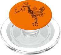 Sak Yant Royal Golden Swan Hong Ku Thailand Yantra Tattoo PopSockets PopGrip for MagSafe