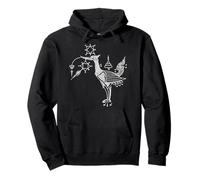 Sak Yant Royal Golden Swan Hong Ku Yantra Tattoo Thailand Pullover Hoodie