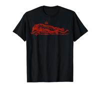 Sak Yant Suea Krajone Leaping Tiger Thailand Yantra Tattoo Value Graphic T-Shirt, Men, Black, L