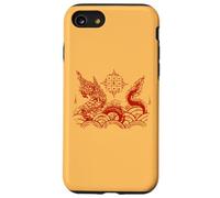 Sak Yant Tattoo Naga Serpent Protection Thailand Love Yantra Case for iPhone SE (2020) / 7/8