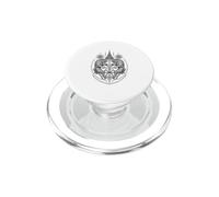 Sak Yant Thai Tattoo Twin Tiger For Muay Thai Fighter Boxing PopSockets PopGrip for MagSafe