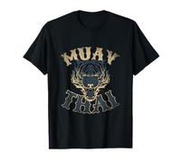 Sak Yant Tiger Asian Culture MMA Fighter Gift Idea Muay Thai T-Shirt