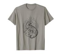 Sak Yant Tiger Thai Tattoo Style Power Design T-Shirt