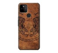 Sak Yant Twin Tiger Case Cover For Google Pixel 5A 5G