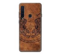 Sak Yant Twin Tiger Case Cover For Samsung Galaxy A9 (2018), A9 Star Pro, A9s