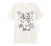 Sak Yant Twin Tigers Paed Tidt 8 Directions Tattoo Thailand Premium T-Shirt