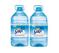 Saka Natural Mineral Water, 2 x 5 L