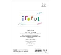 Sakae Technical Paper iroful Loose Sheet, A5-Size, 7mm Ruled, Portrait