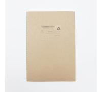 SAKAEテクニカルペーパー Tomoe River FP 52gsm Economy Notebook by SANZEN, 5.85 x 8.27 Inches (A5-size), 5mm Dotted, White, 64 pages (32 sheets), 1 EA (SRS-A5M-DW)