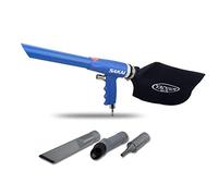 Sakai Air Powered Vacuum kit 2 in 1 Function Air Vacuum Blow Gun and Suction Vacuum Pneumatic Vacuum Cleaner Kit with 3 Type Tube and rotatable Brush