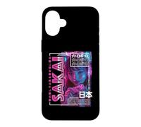 Sakai City 80s Synthwave E-Girl Japan Sakai Case for iPhone 16 Plus