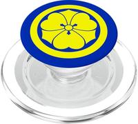 Sakai Mon Japanese Samurai Clan Yellow Oriental PopSockets PopGrip for MagSafe
