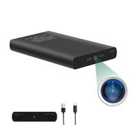 sakalaka HD 1080P Mini Spy Camera 10000mAh Power Bank, Hidden Camera with Night Vision, Motion Detection, Loop Recording Security Nanny Cam for Home, Room, Office, No WiFi