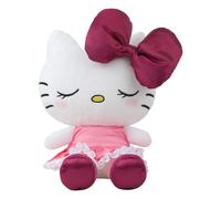 Sakami Merchandise Sanrio Hello Kitty Red Velvet Dress Teddy 35 Cm Pink Kids