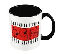 Sakamoto Days Legendary Hitman Inner Two Tone Mug White/black/red (One Size)