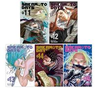 Sakamoto Days Volume 11-15 Collection 5 Books Set By Yuto Suzuki