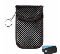 Sakamura Car Key Security, Double Sided Key Bag, Key Fob Protector, Anti-Theft Pouch, Anti-Hacking Case Blocker, RFID Signal Blocking Bag For Car Key