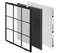 SAKEGDY 116130 Replacement Filter H fit for Winix 5500-2 Air Cleaner Purifier and Winix AM80, Package contain 1 Washable Pre-Filter+1 HEPA Filter+1 Activated Carbon Filter Combo Pack