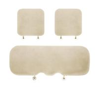 SAKEIOU Faux Rabbit Furs Seat Cushion Cover Winter Warm Plush Car Seat Covers Universal Fit for Most Car, Truck & SUV