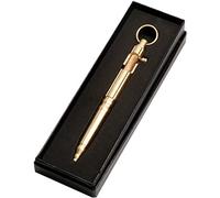 SAKEIOU Practical Bolt Action Type Retro Ballpoint Pen Writing Tool Unique Design Gifts Vintage Pen A#